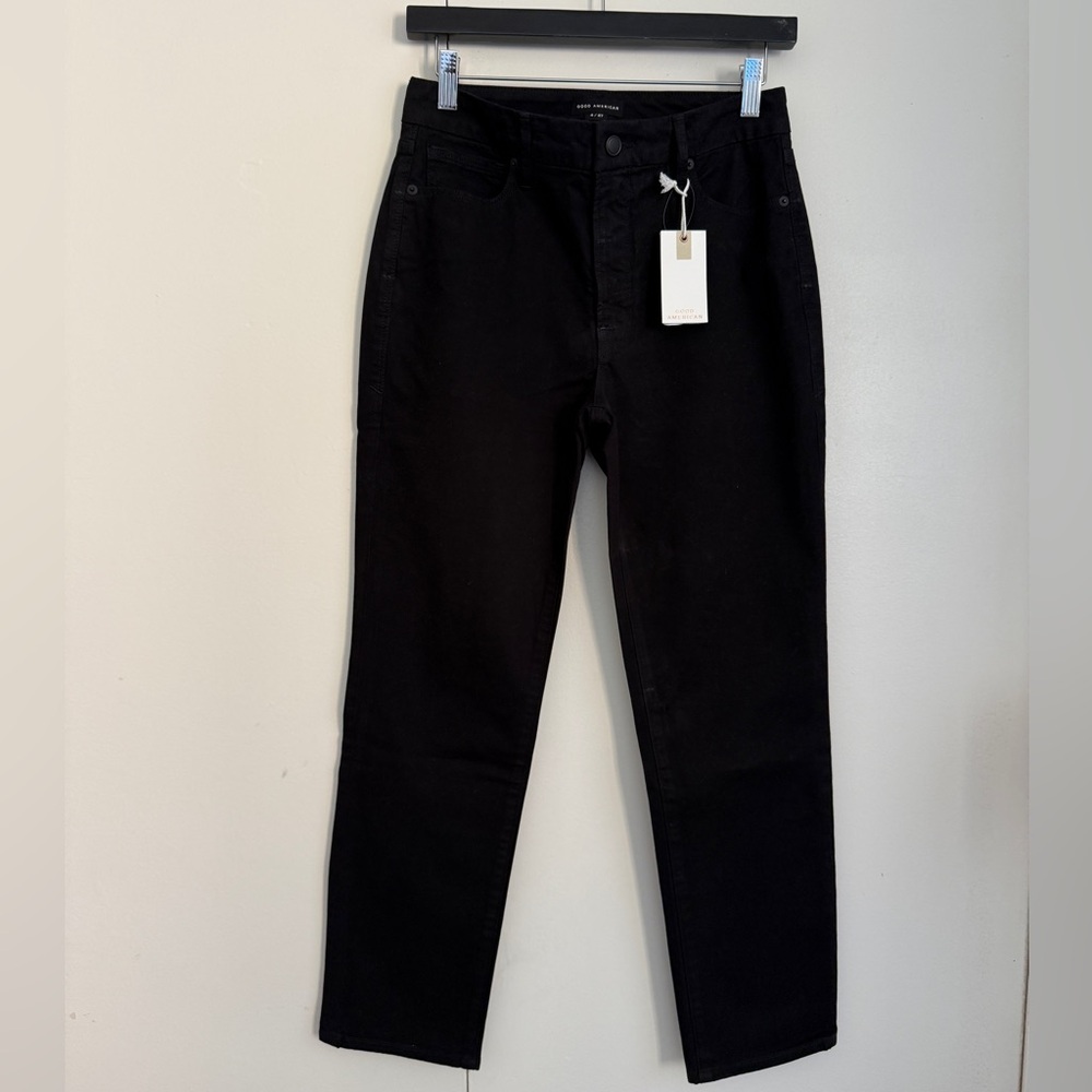 GOOD AMERICAN Black Pants